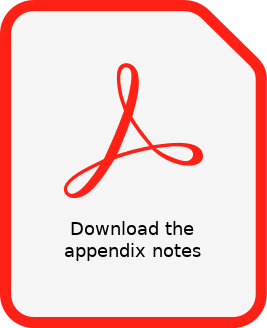 Download the appendix notes